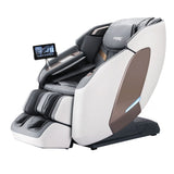 Livemor 4D Massage Chair Electric Recliner Double Core Mechanism Massager Melisa White - Side View