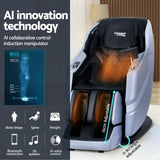 Livemor 4D Massage Chair Electric Recliner Home Massager Miraj - 45-Degree Angle