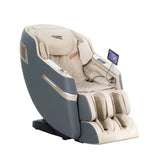 Livemor 4D Massage Chair Electric Recliner Home Massager Gray Sina - Close-Up Angle