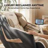 Livemor Massage Chair Electric Recliner Home Massager 3D Opal - 45-Degree Angle