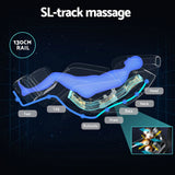 Livemor Massage Chair Electric Recliner Home Massager 3D Opal - Close-Up Angle
