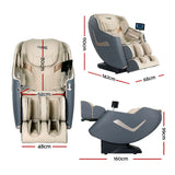 Livemor Massage Chair Electric Recliner Home Massager 3D Opal - Extra Image