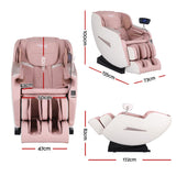 Livemor Massage Chair Electric Recliner Home Massager Amos - Front View