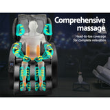 Livemor Massage Chair Electric Recliner 22 Nodes Massager Belmue - Rear View