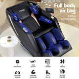 Livemor Massage Chair Electric Recliner Home Massager Baird - Top-Down View