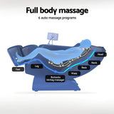 Livemor Massage Chair Electric Recliner Home Massager Baird - 45-Degree Angle
