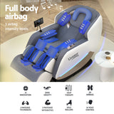 Livemor Massage Chair Electric Recliner Home Massager Beryl - Top-Down View