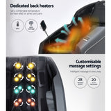 Livemor Massage Chair Electric Recliner Massager Vedriti - Top-Down View