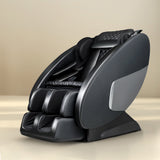 Livemor Massage Chair Electric Recliner Massager Black Ellmue - Close-Up Angle