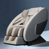 Livemor Massage Chair Electric Recliner Massager Grey Ellmue - Close-Up Angle