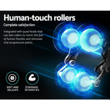 Livemor Massage Chair Electric Recliner Massager Black Decima - Rear View