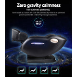 Livemor Massage Chair Electric Recliner Massager Black Ozeni - 45-Degree Angle