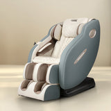Livemor Massage Chair Electric Recliner Massager Grey Ozeni - Low Angle