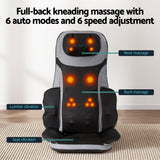 Livemor 8-nodes Full Back Massage Cushion Heating Massage Seats - Top-Down View
