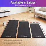 Everfit Exercise Equipment Mat Treadmill Floor Rug Home Gym Fitness Yoga 1.5M - Low Angle