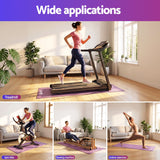 Everfit Exercise Equipment Mat 1.8M Treadmill Floor Rug Home Gym Fitness Purple - Close-Up Angle