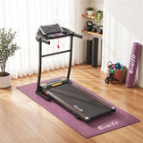 Everfit Exercise Equipment Mat 1.8M Treadmill Floor Rug Home Gym Fitness Purple - Extra Image