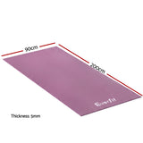 Everfit Exercise Equipment Mat 2M Treadmill Floor Rug Home Gym Fitness Purple - Front View