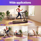 Everfit Exercise Equipment Mat 2M Treadmill Floor Rug Home Gym Fitness Purple - Close-Up Angle
