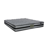 Bedra King Mattress 3D Mesh Fabric Foam Spring 22cm - Top-Down View