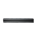 Bedra King Mattress 3D Mesh Fabric Foam Spring 22cm - Side View