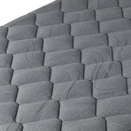 Bedra King Single Mattress 3D Mesh Fabric Foam Spring 22cm
