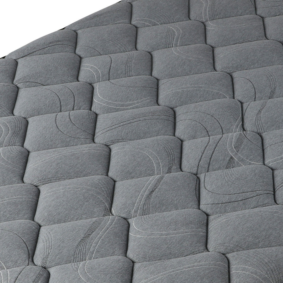Bedra King Single Mattress 3D Mesh Fabric Foam Spring 22cm