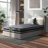 Bedra Single Mattress 3D Mesh Fabric Foam Spring 22cm 7-Zone - Side View
