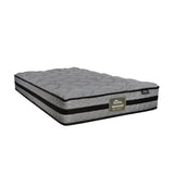 Bedra Single Mattress 3D Mesh Fabric Foam Spring 22cm 7-Zone - Top-Down View