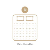 Bedra Double Mattress with Cool Gel Pocket Spring 34cm