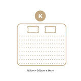 Bedra Bedding King Mattress with Cool Gel Pocket Spring 34cm