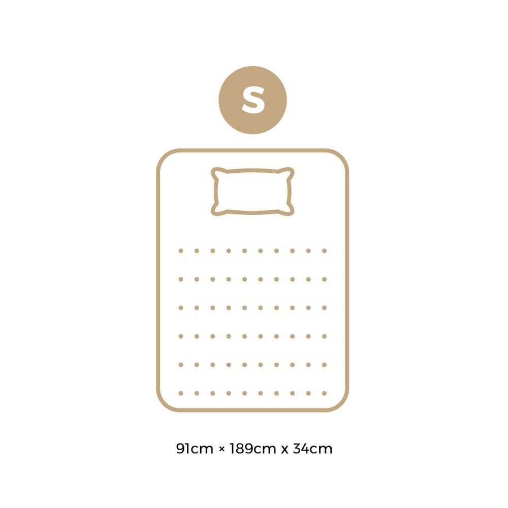 Bedra Single Mattress with Cool Gel Pocket Spring 34cm