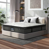 Bedra Latex Foam Double Mattress 9 Zone Pocket Spring 34cm - Close-Up Angle