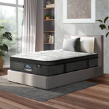 Bedra Latex Foam Mattress King Single 9-Zone Pocket Spring 34cm - Front View