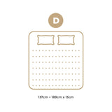 Bedra Double Mattress Tight Top Bonnell Spring Foam 13CM - Extra Image