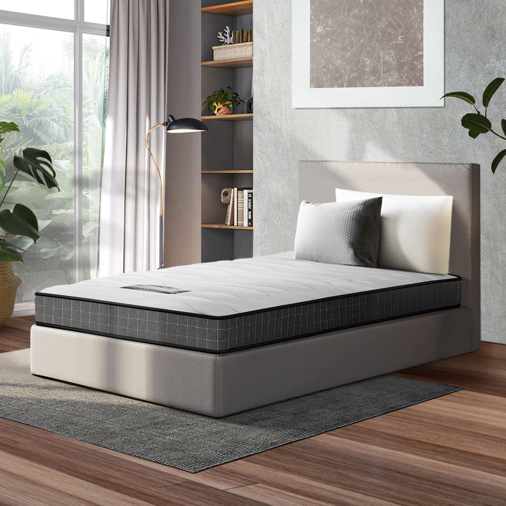 Bedra King Single Mattress Tight Top Bonnell Spring Foam 13CM