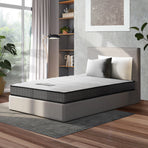 Bedra King Single Mattress Tight Top Bonnell Spring Foam 13CM