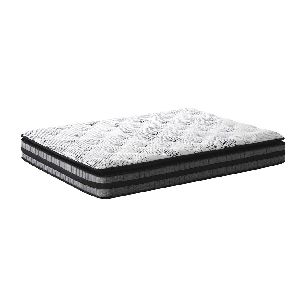 Bedra Double Mattress Cool Gel Foam Bonnell Spring Pillow Top 22cm