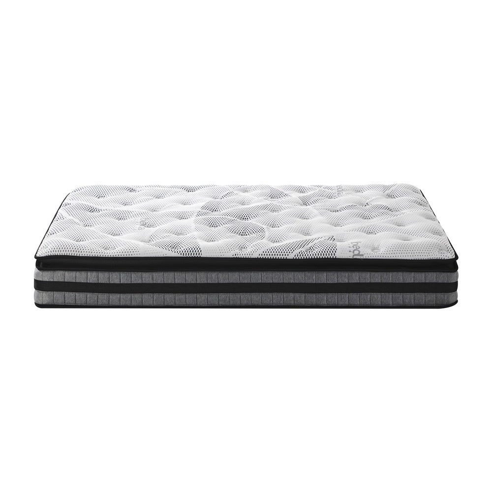 Bedra King Mattress Cool Gel Foam Bonnell Spring Pillow Top 22cm