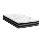 Bedra King Single Mattress Cool Gel Foam Bonnell Spring Pillow Top 22cm