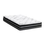 Bedra King Single Mattress Cool Gel Foam Bonnell Spring Pillow Top 22cm