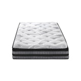 Bedra Single Mattress Cool Gel Foam Bonnell Spring Pillow Top 22cm - 45-Degree Angle