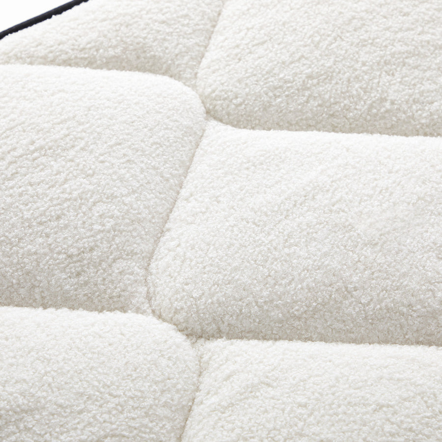 Bedra Boucle Double Mattress Memory Foam Pocket Spring Euro Top, image 5