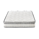 Bedra Boucle King Mattress Memory Foam Pocket Spring Euro Top - 45-Degree Angle