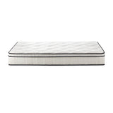 Bedra Boucle King Mattress Memory Foam Pocket Spring Euro Top - Top-Down View