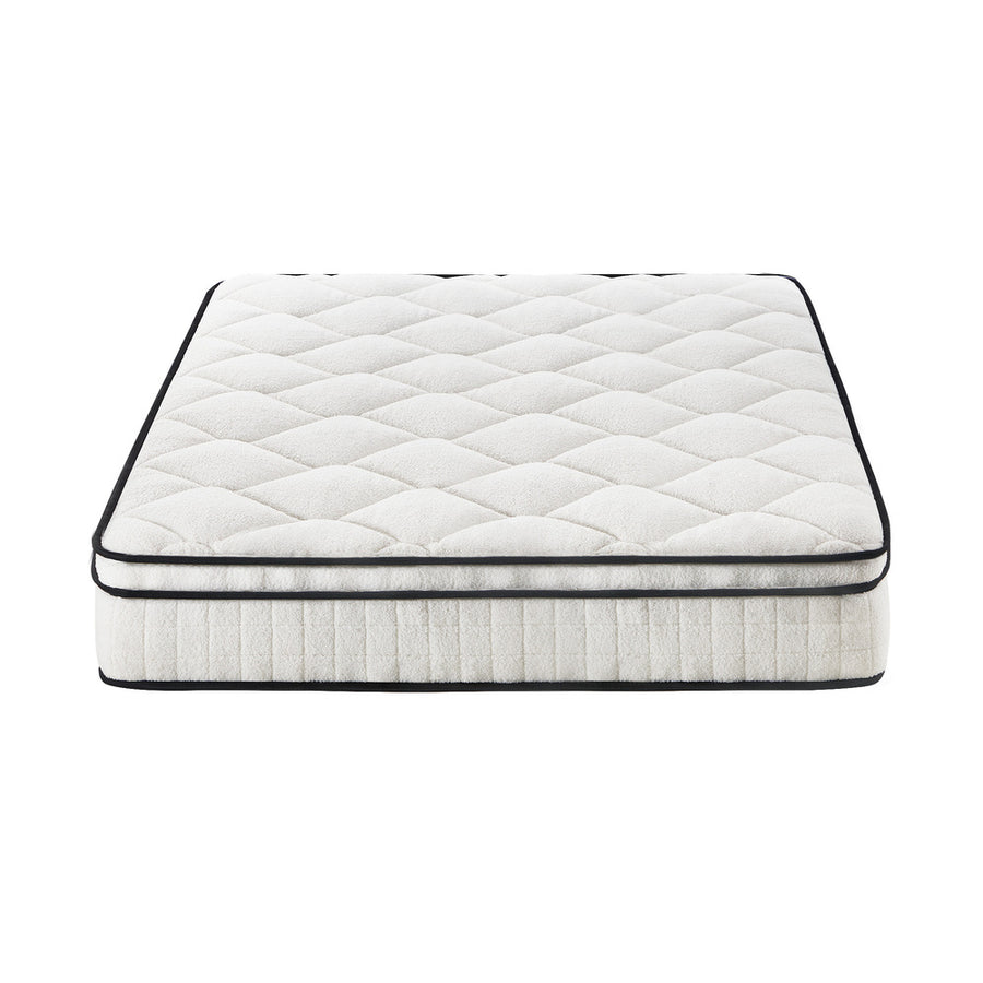 Bedra Boucle Queen Mattress Memory Foam Pocket Spring Euro Top, image 7