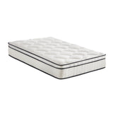Bedra Boucle Single Mattress Memory Foam Pocket Spring Euro Top