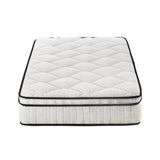 Bedra Boucle Single Mattress Memory Foam Pocket Spring Euro Top - 45-Degree Angle