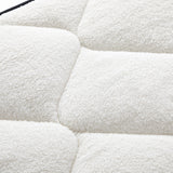 Bedra Boucle Single Mattress Memory Foam Pocket Spring Euro Top