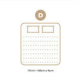 Bedra Double Mattress Boucle Bonnell Spring 16cm